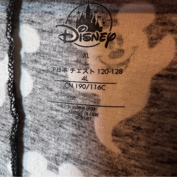 Disney Mickey Mouse Ghost Halloween Bodysuit Pajama Adult Hoodie One Piece XL - Picture 8 of 8